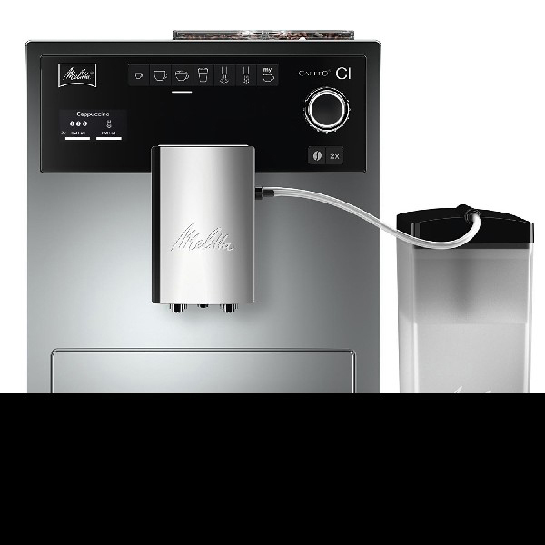 MELITTA E 970-101 Caffeo CI Kaffeevollautomat Silberfarbig