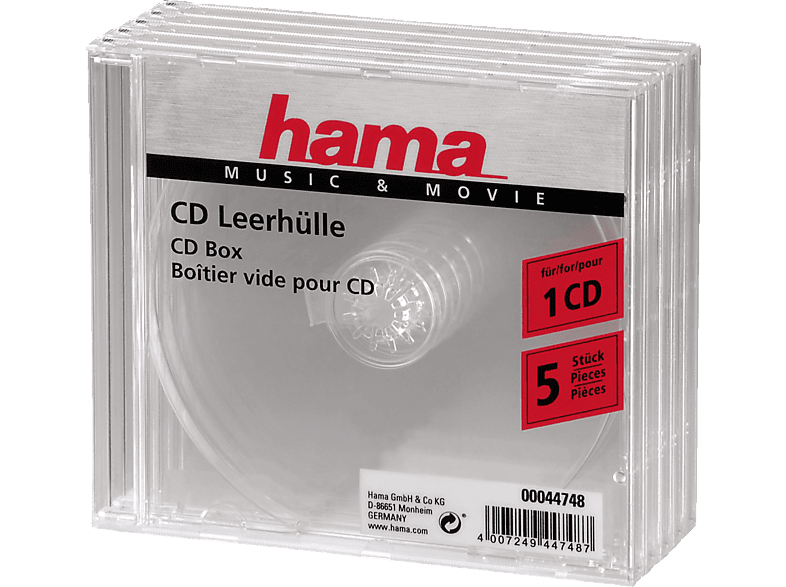 HAMA 44748 CD doosjes