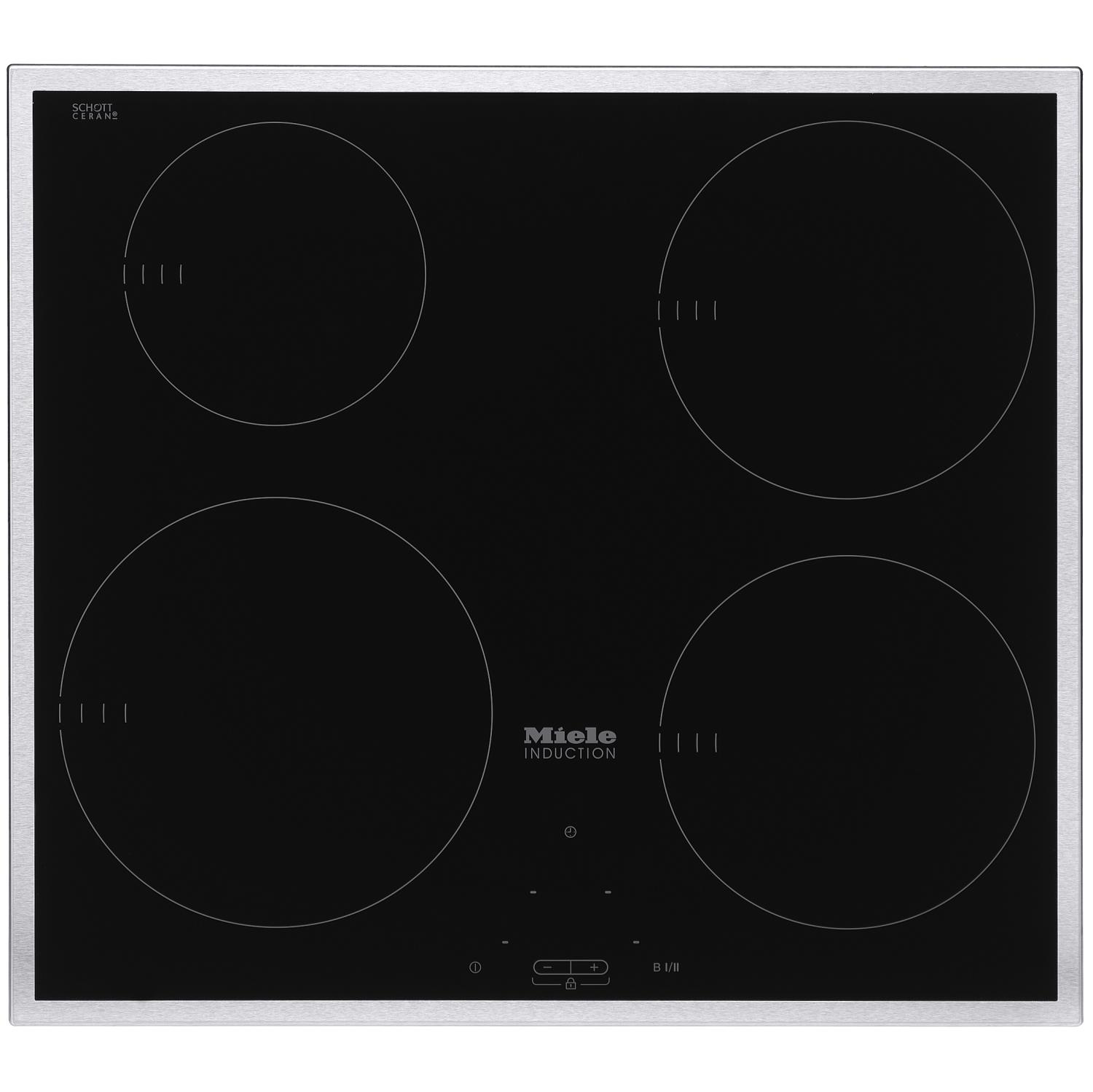 MIELE KM 6112 Induktions-Kochfelder (560 mm breit, 4 Kochzonen)
