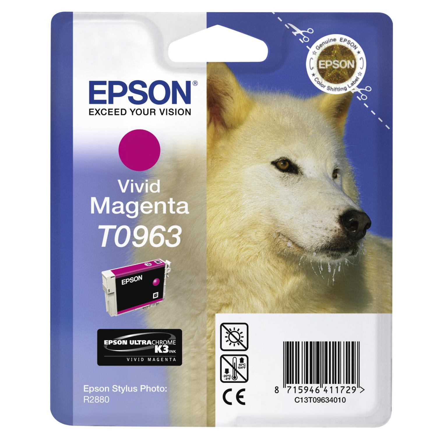 Magenta Tintenpatrone (C13T09634010) Original EPSON