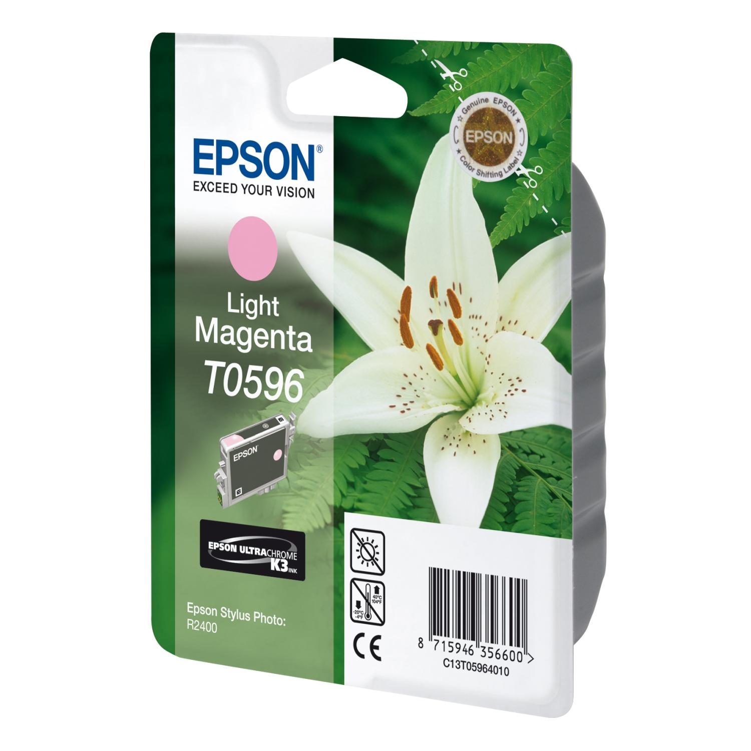 EPSON Original Tintenpatrone Light Magenta (C13T05964010)