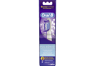 ORAL-B Pulsonic brosses pack à 2 - Brossettes enfichables (Blanc)