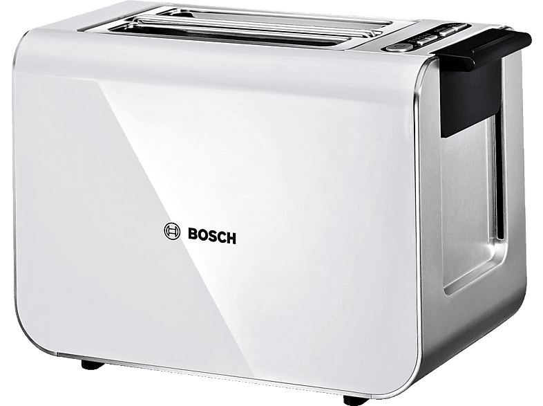 BOSCH TAT8611 Toaster Weiß (860 Watt, Schlitze 2) Toaster in Weiß kaufen SATURN