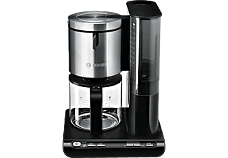 BOSCH Styline TKA8633 - Cafetière filtre (Acier inoxydable/Noir)