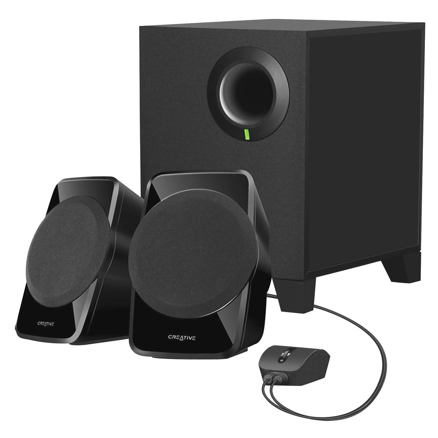 CREATIVE 51MF0410AA002 A120 Lautsprecher (Aktiv-Lautsprecher, Schwarz