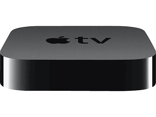 Reproductor multimedia - Apple TV, WiFi, mando a distancia, color negro