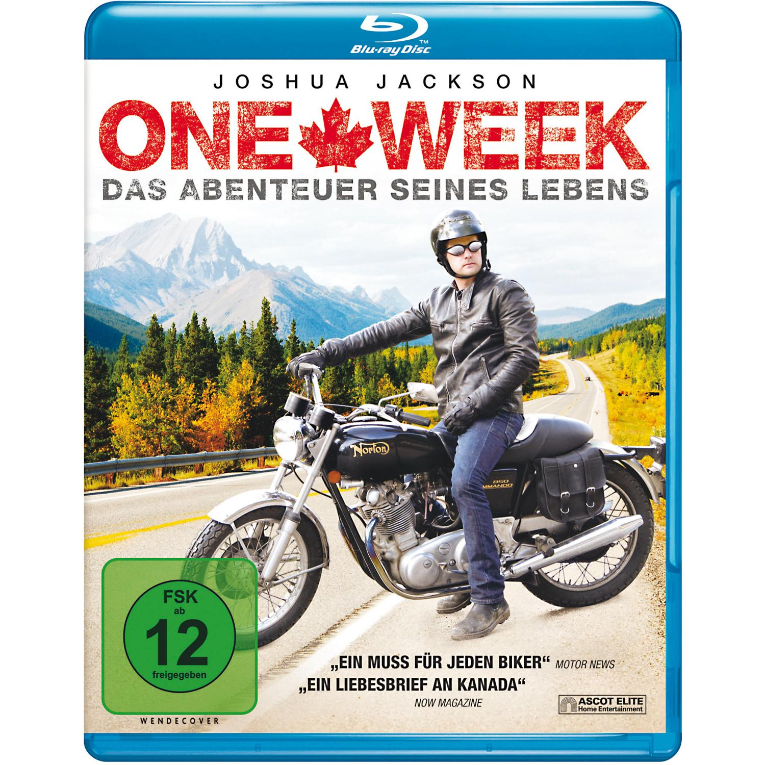 ONE WEEK - DAS Blu-ray LEBENS ABENTEUER SEINES