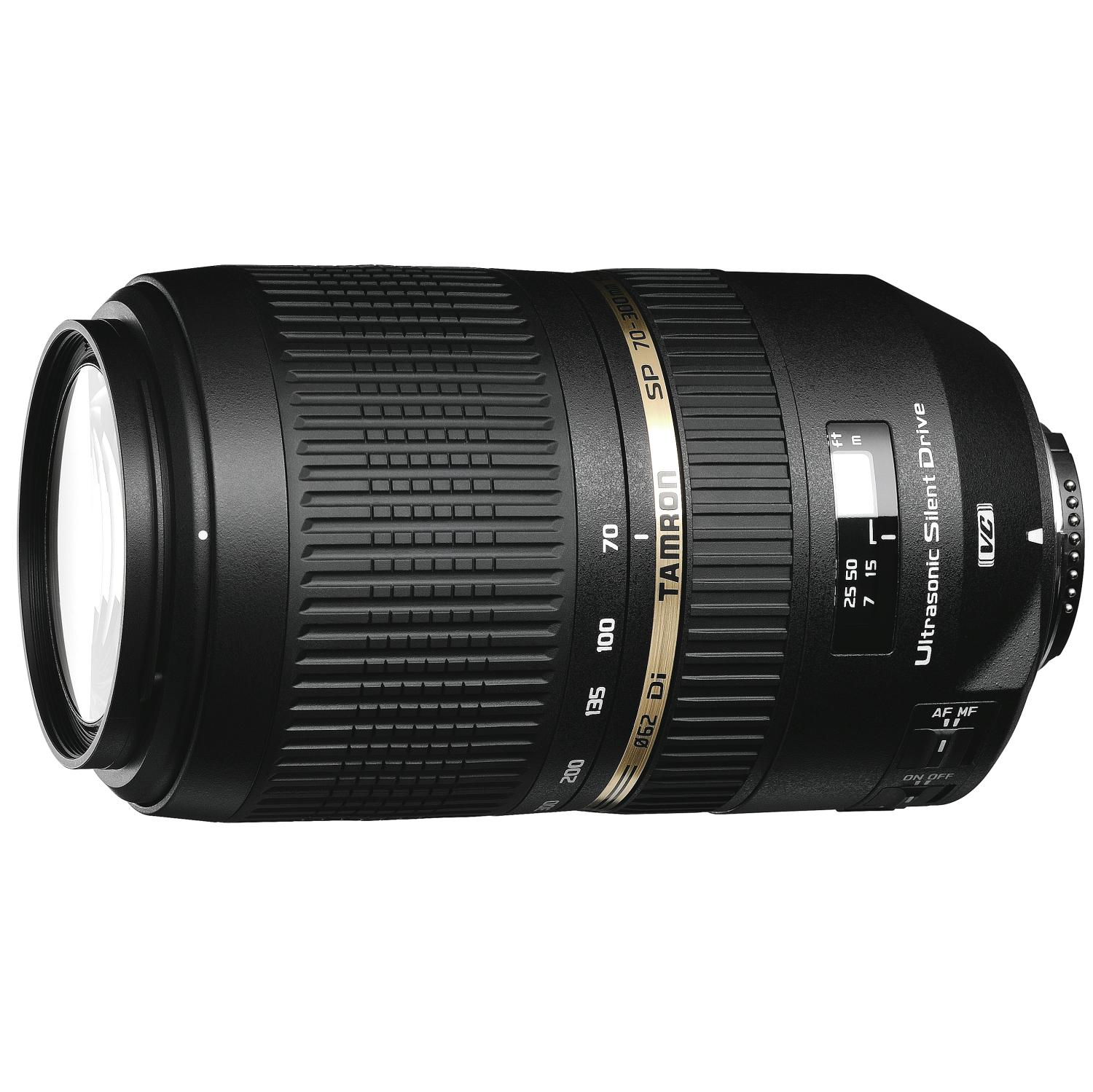 TAMRON SP70-300mm F/4-5.6 Di USD 70 mm - 300 mm f/4-5.6 Di, SP (Objektiv für Sony A-Mount, Schwarz)