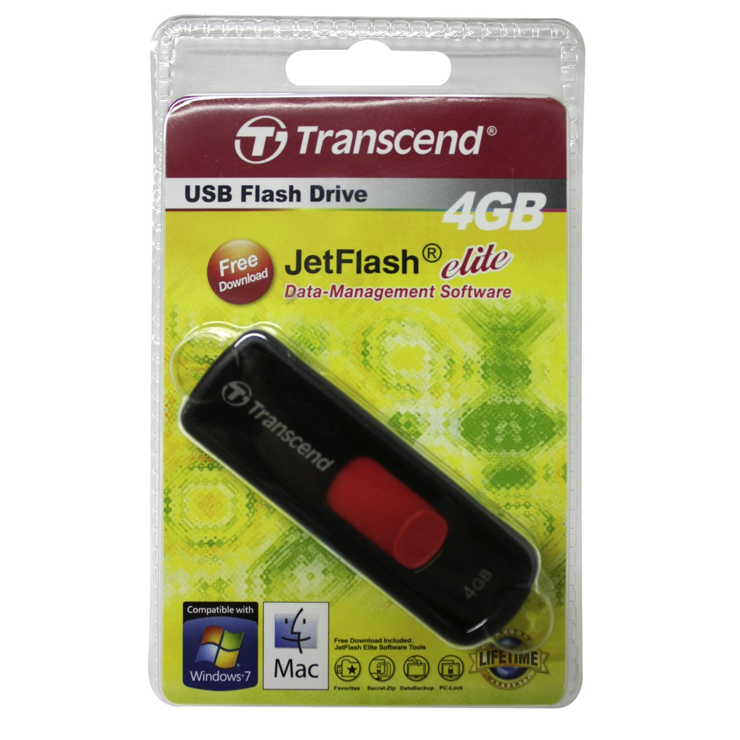 Pendrive de 4Gb - Trancend Jet Flash 500, memoria USB