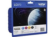 BROTHER LC-790VAL Blister Zwart / Cyaan / Magenta / Geel (LC970VALBP)