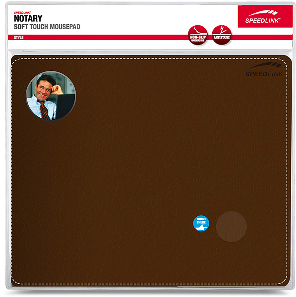 SPEEDLINK SL 6243 LBR Notary Soft Touch, Braun