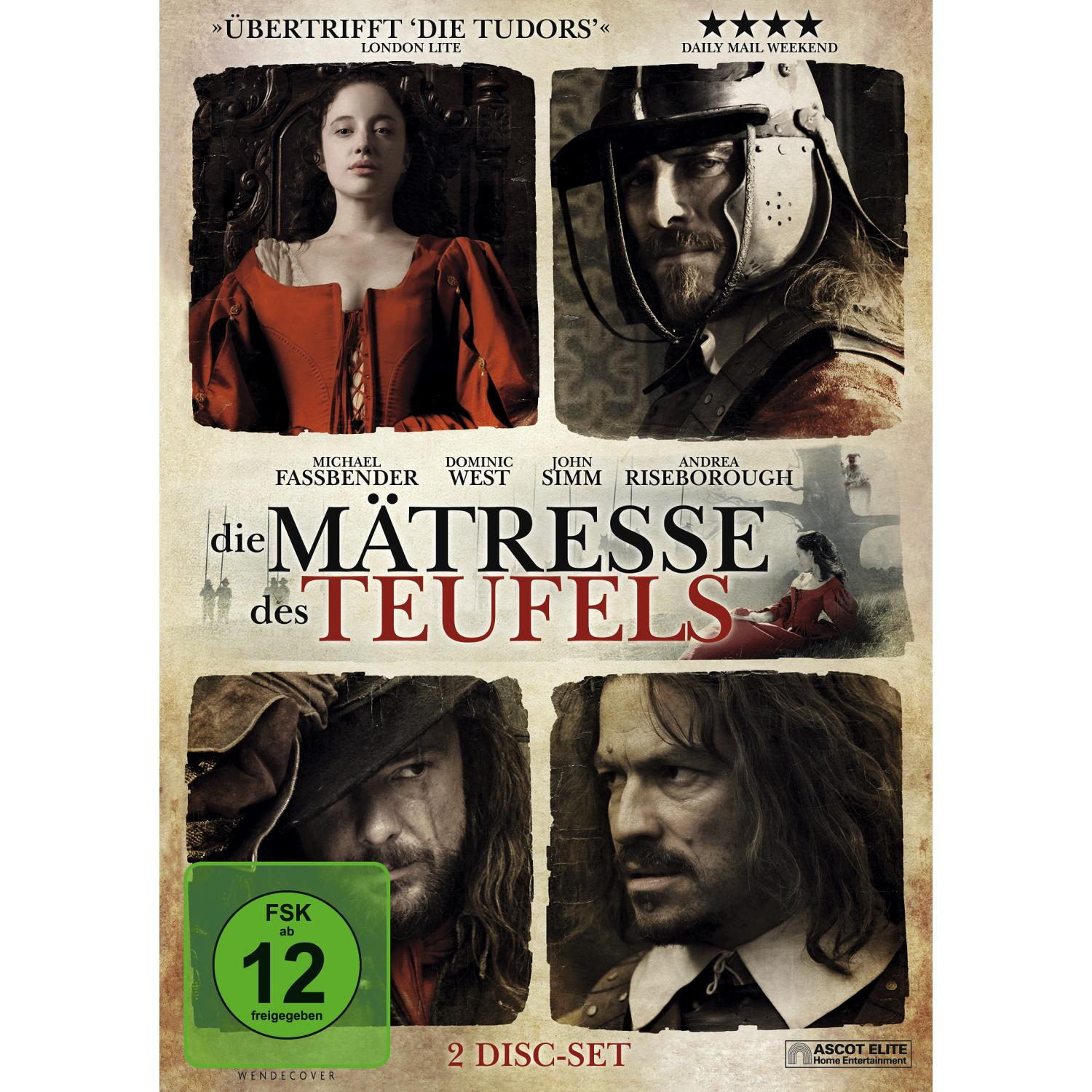 DVD-Cover: Porträts von Personen, ein rot-weißes Farbschema, Text auf dem Cover.