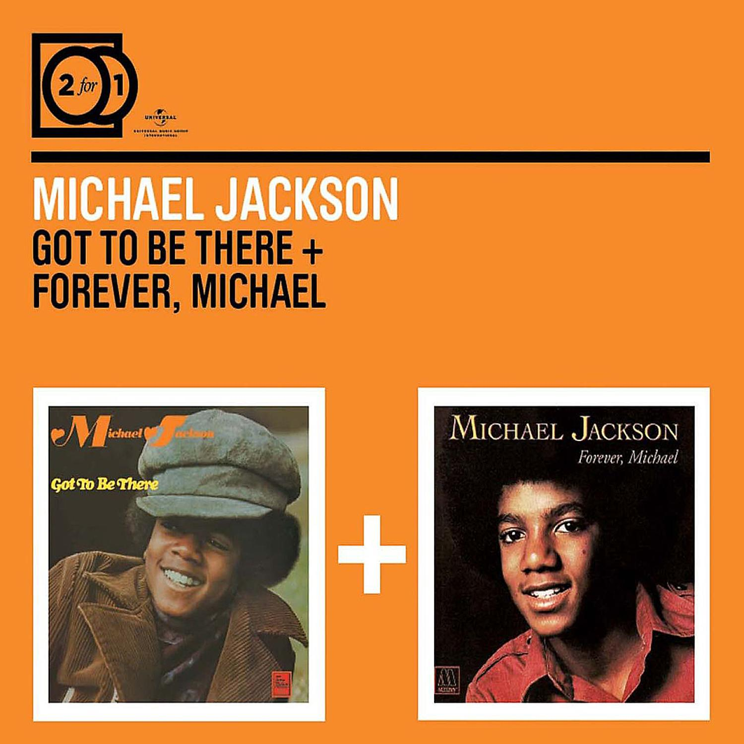 Michael Jackson - 2 For 1:Got To Be There/Forever Michael  - (CD)