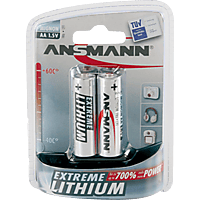 ANSMANN 5021003 AA Mignon Batterie Lithium 2 Stück