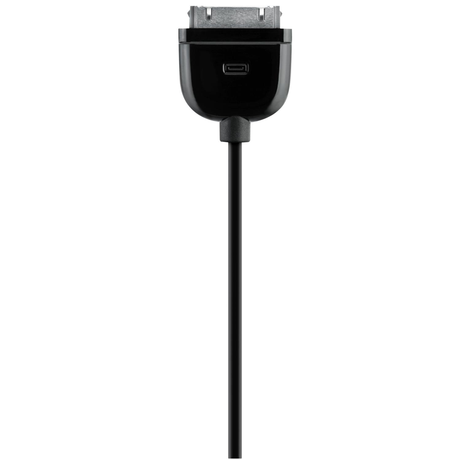 Cargador de coche para Pad, iPhone, o iPod - Belkin, negro