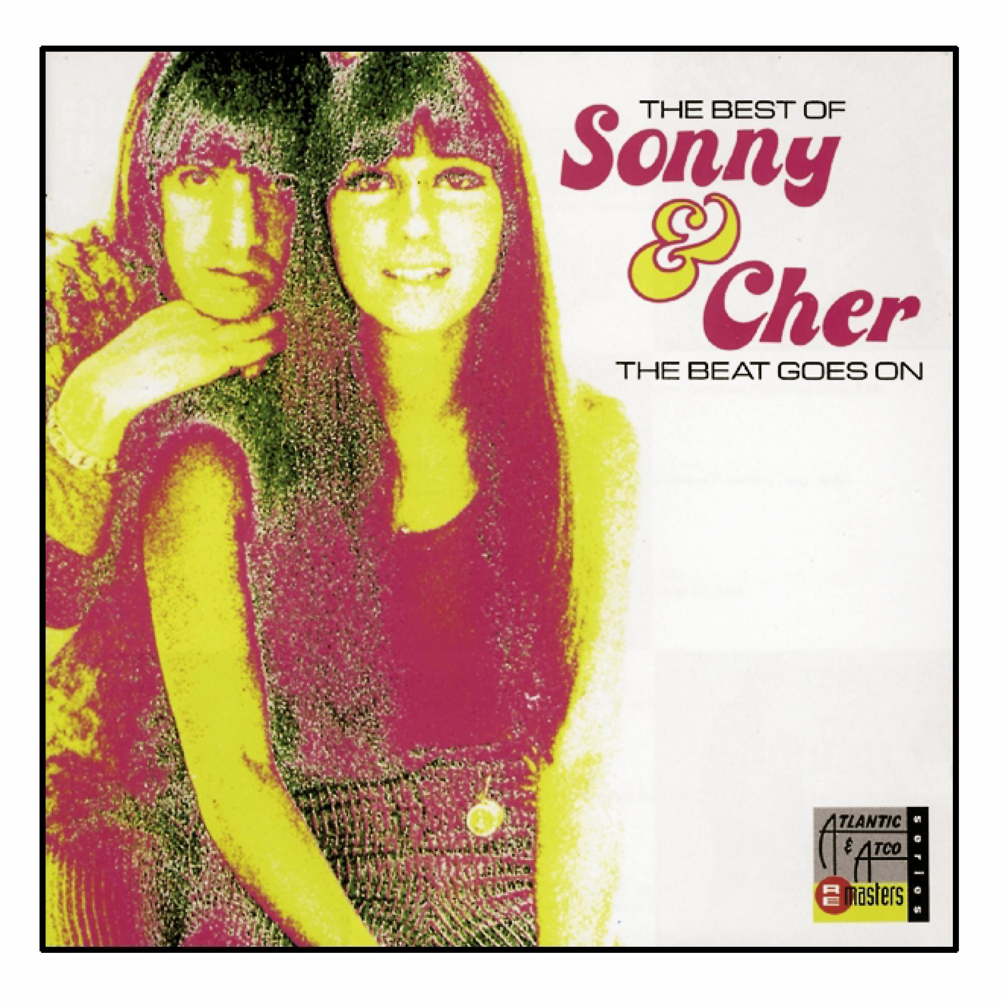 Cover des Sonny & Cher-Albums. Ein Mann und eine Frau sind zusammen. Der Text lautet 'The Best of Sonny & Cher'.