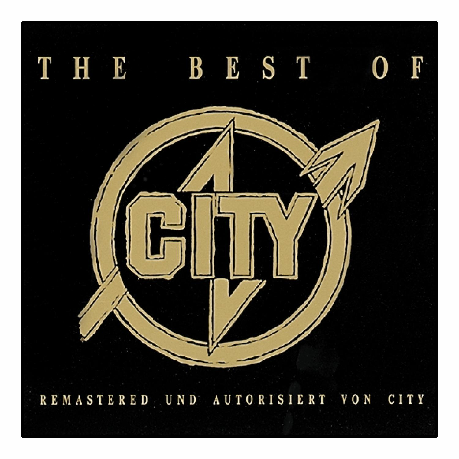 Albumcover mit einem Logo und dem Titel: The Best of City.