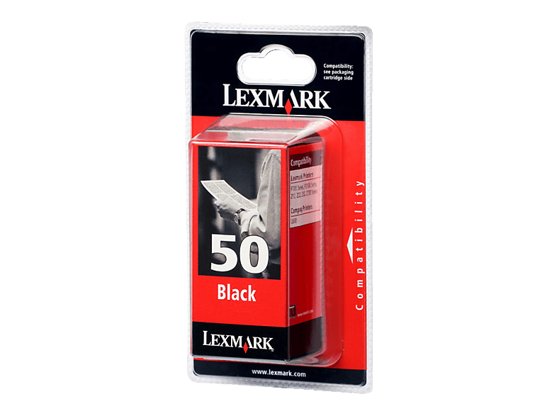 LEXMARK Nr. 50 Tintenpatrone Schwarz (17G0050E) | SATURN