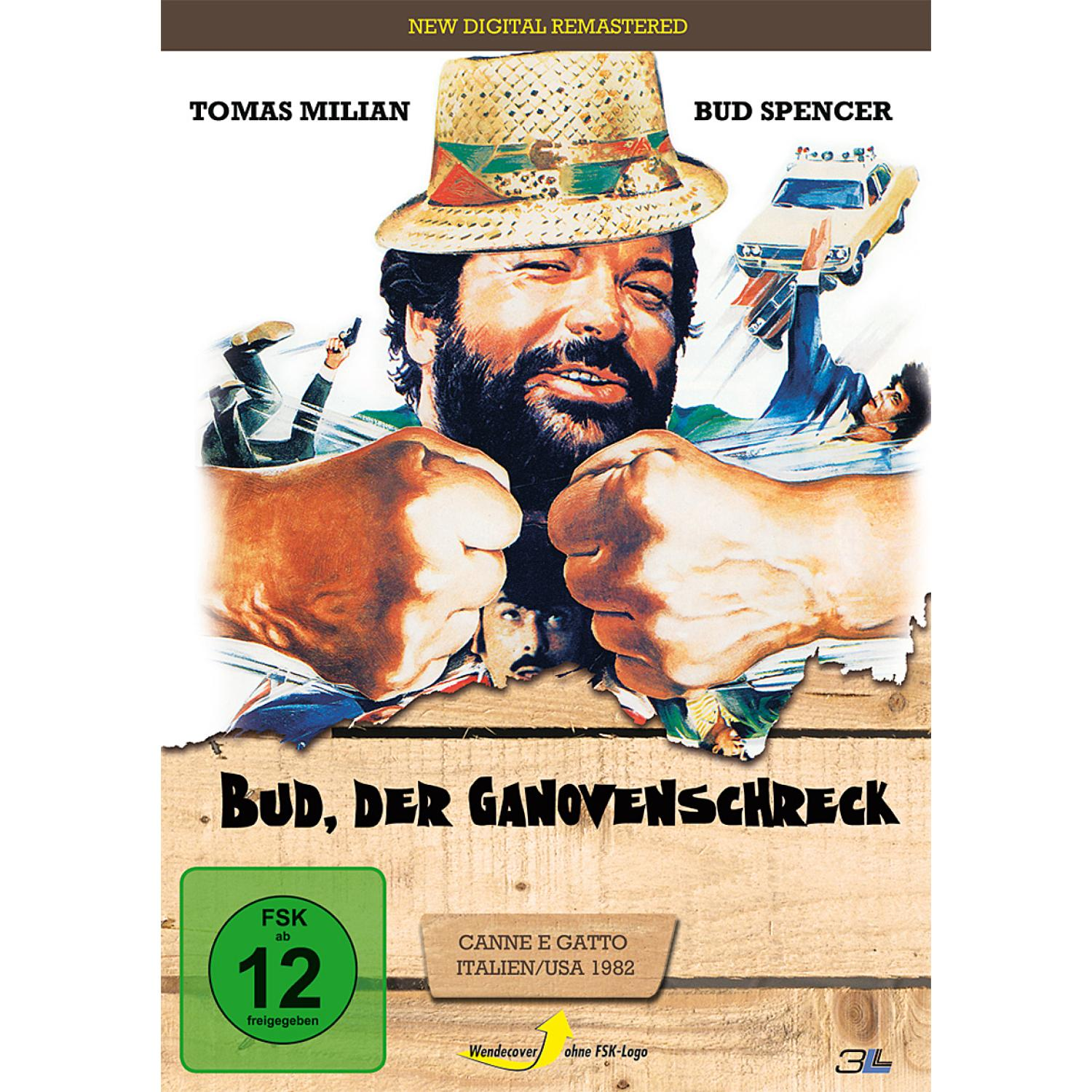Filmposter mit zwei Männern, die sich mit Fäusten abklatschen. Text unten.