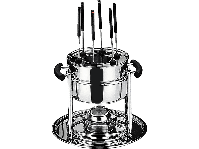 Set Fonduta WMF Party Allegro 795259900 - 11 Pezzi Per 6 Persone - Acciaio Inox 18/10 - Importato Germania - Foto 4