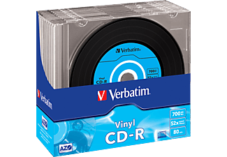 VERBATIM Data CD-R AZO 52x 700MB (10 stuks in schijfcase)