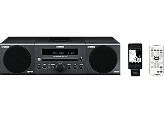 Microcadena - Yamaha MCR 040 Gris Oscuro, Dock iPod