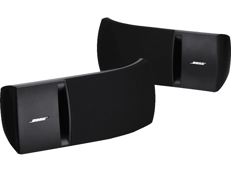 Speaker Front-Lautsprecher, (Stereo BOSE System 1 Schwarz Paar Regallautsprecher 161