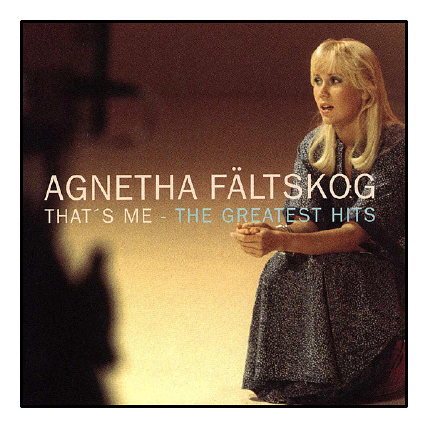 Agnetha Fältskog Albumcover. Frau, mit Titel und Albuminfo.