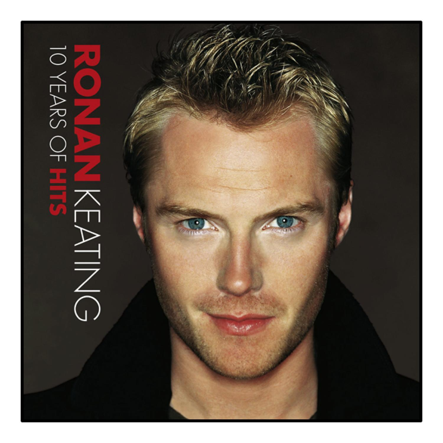 Ronan Keating Albumcover. Ein Mann mit blonden Haaren und blauen Augen, der den Betrachter ansieht.