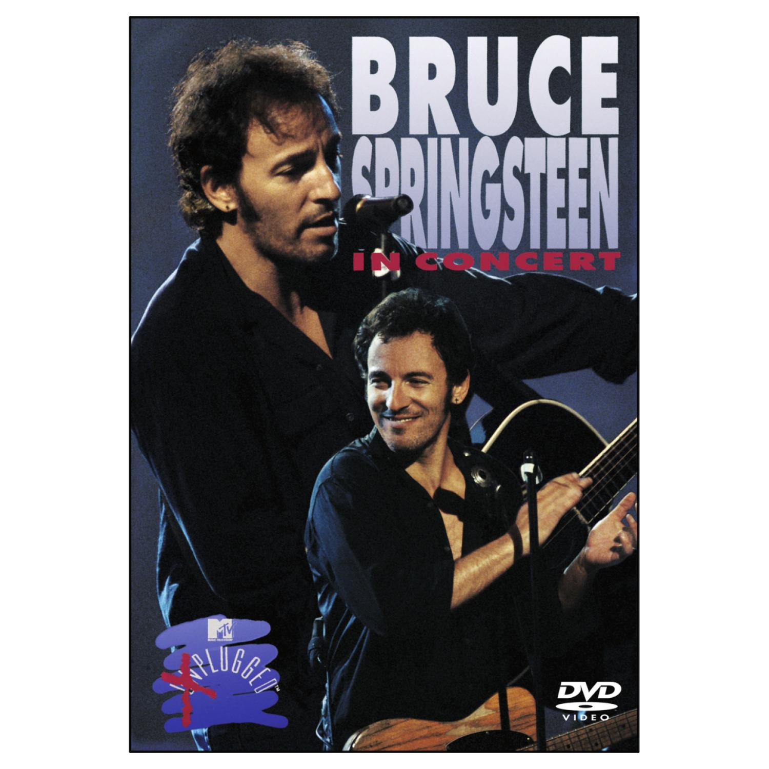 DVD-Cover: Bruce Springsteen im Konzert, zwei Bilder.