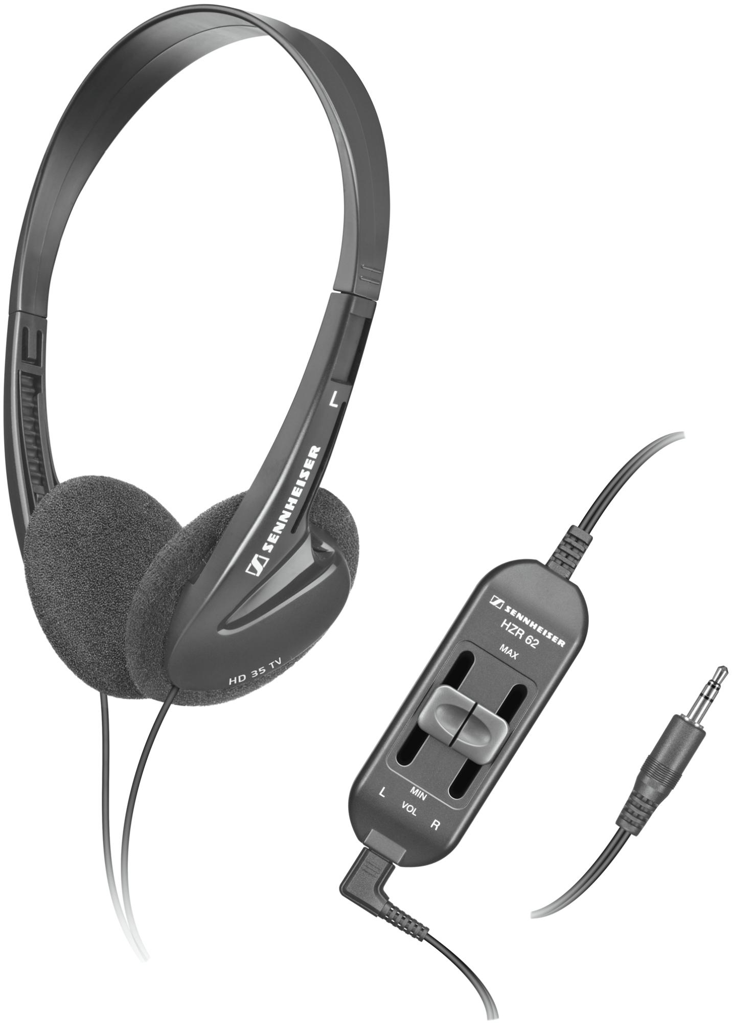 SENNHEISER HD 35, On-ear Kopfhörer Schwarz