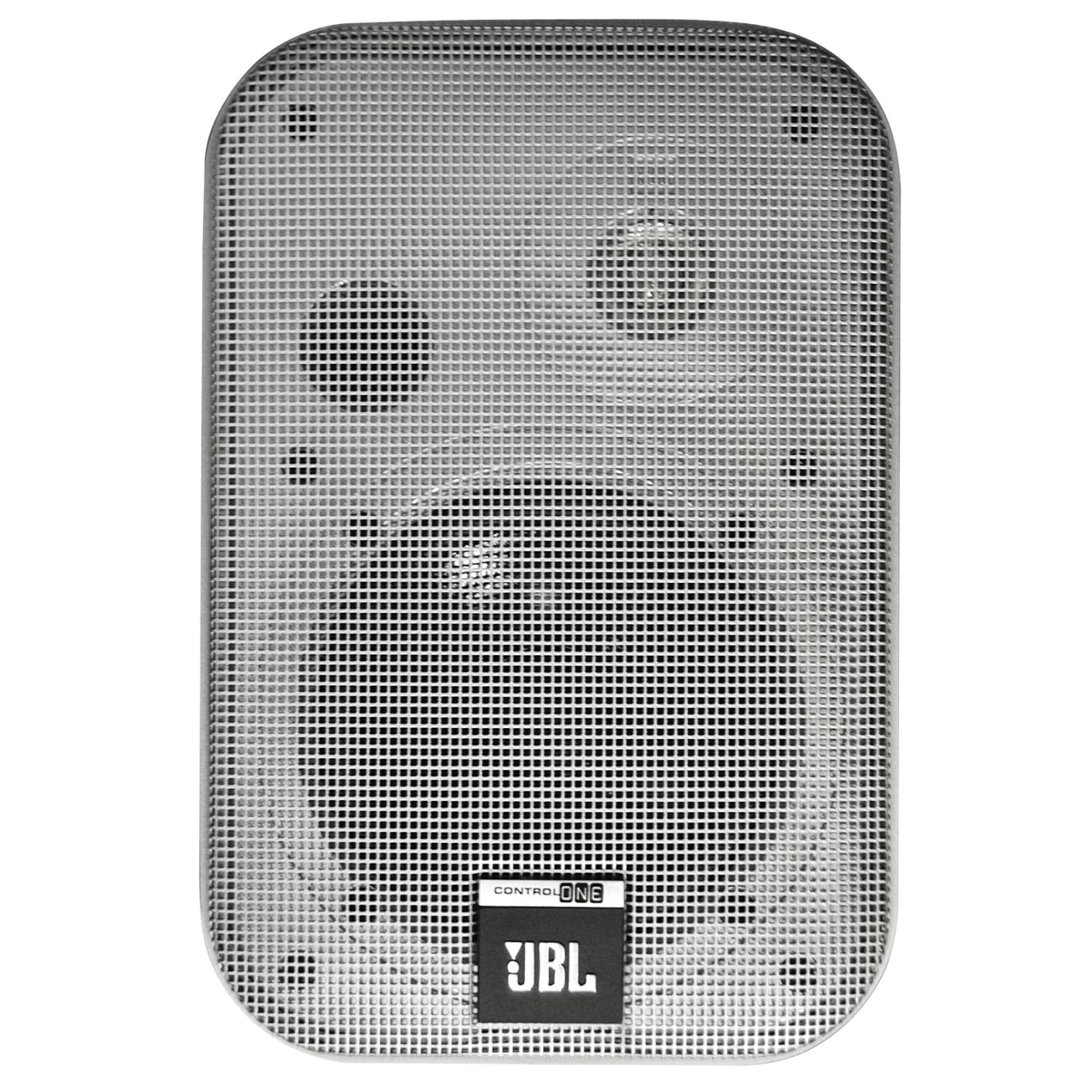 Altavoz estéreo JBL Control One, 100W, Plata