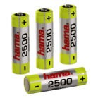 NiMH-Akkus 4x AA (Mignon - HR 6) 2500 mAh/1.2 V