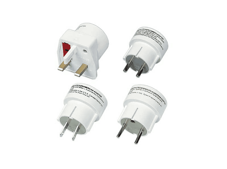 Vivanco 7292 Reisestecker-Set; Reisesteckerset — Foto 2 von 2