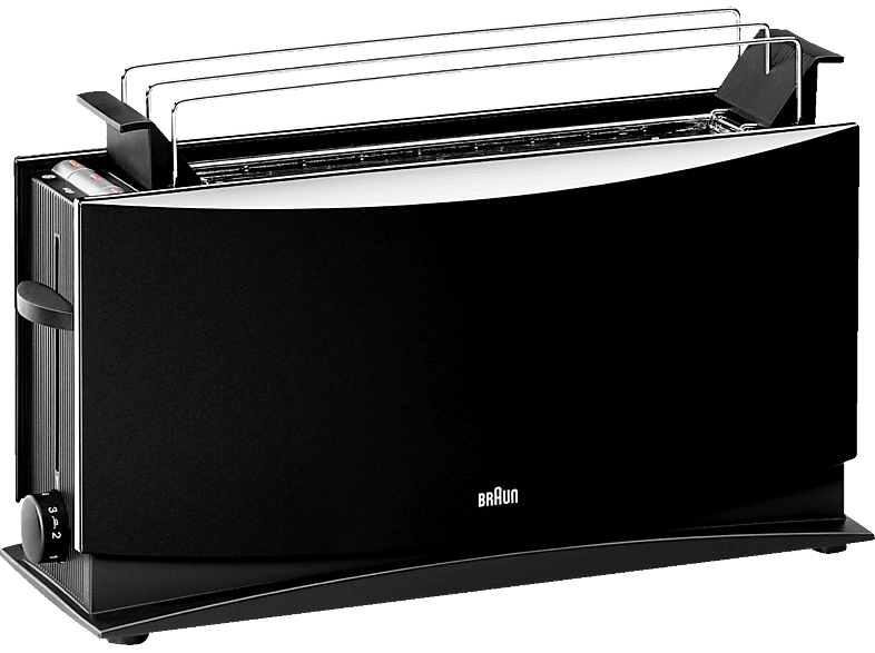 Toaster BRAUN Multiquick 5 HT 550 BK Toaster Schwarz (1000 Watt