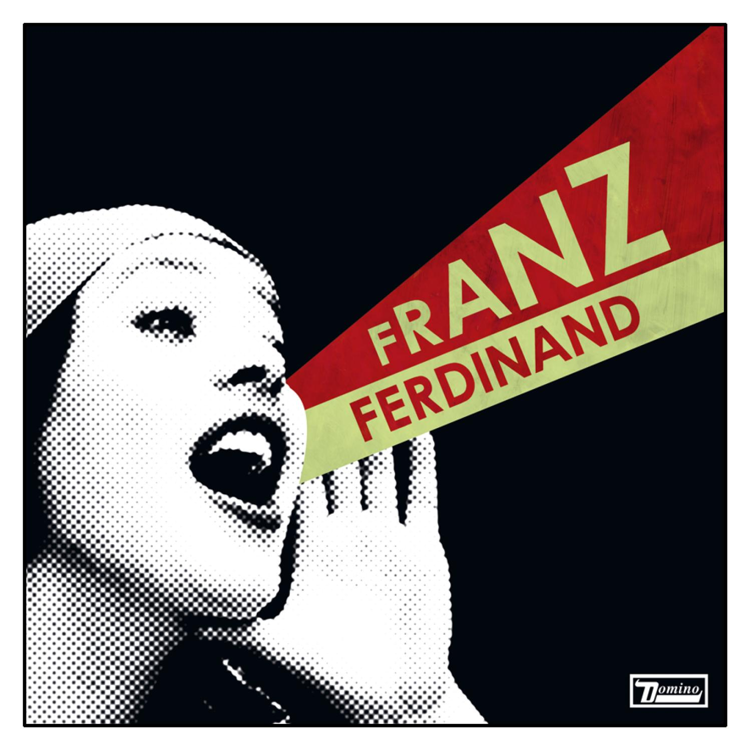 Albumcover mit schreiender Frau und dem Text "FRANZ FERDINAND".