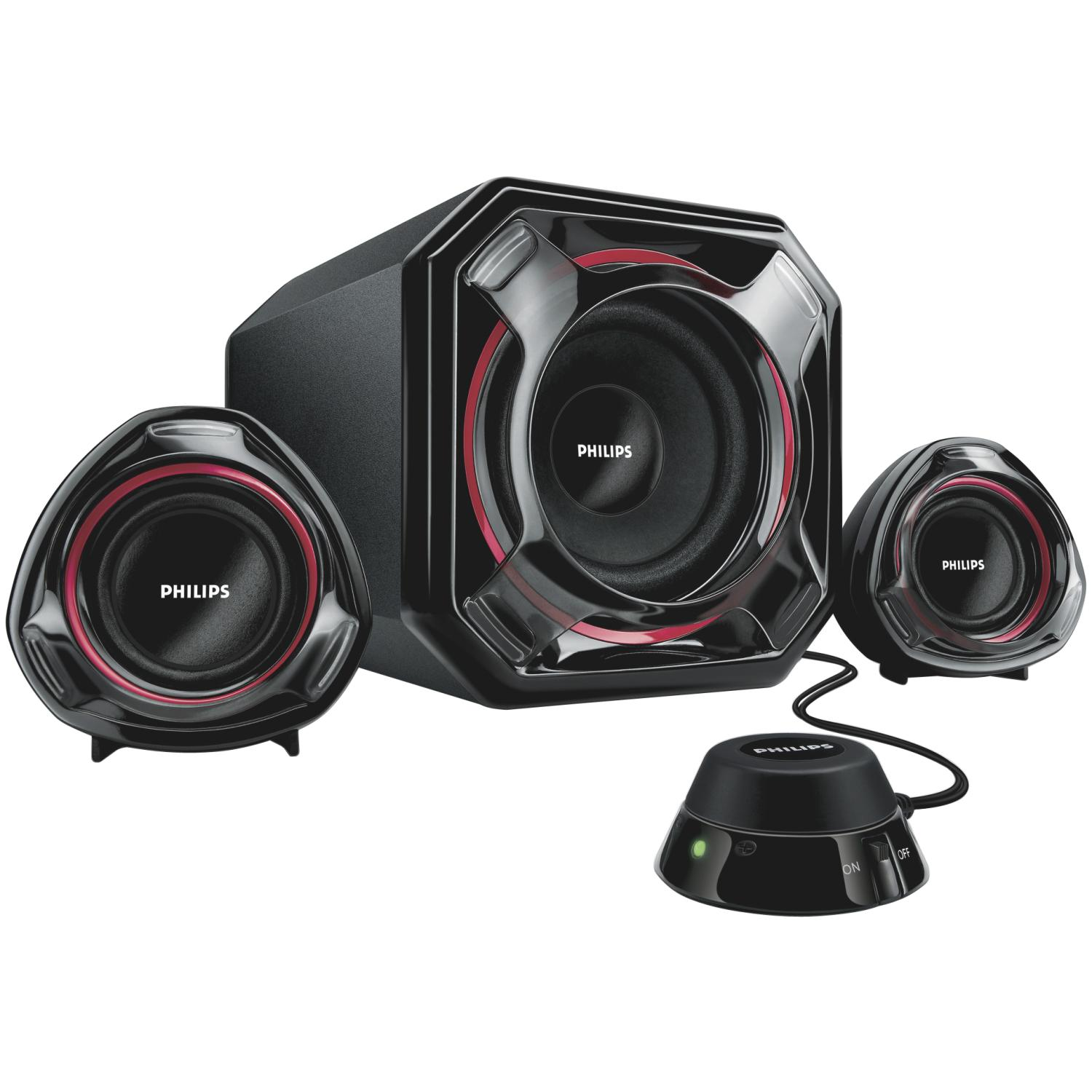 PHILIPS SPA5300 2.1 100 W Siyah Hoparlör 