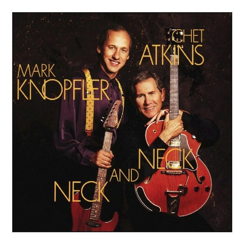 Mark Knopfler és Chet Atkins gitárokkal az album borítóján.
