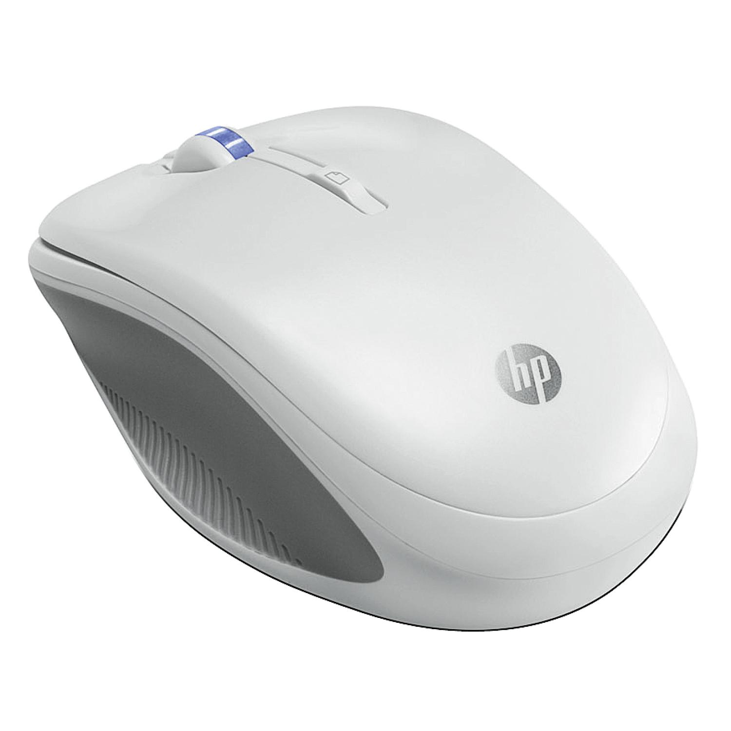 Raton Inalámbrico - HP, INALAMBRICO Blanco CON NANO RECEPTOR