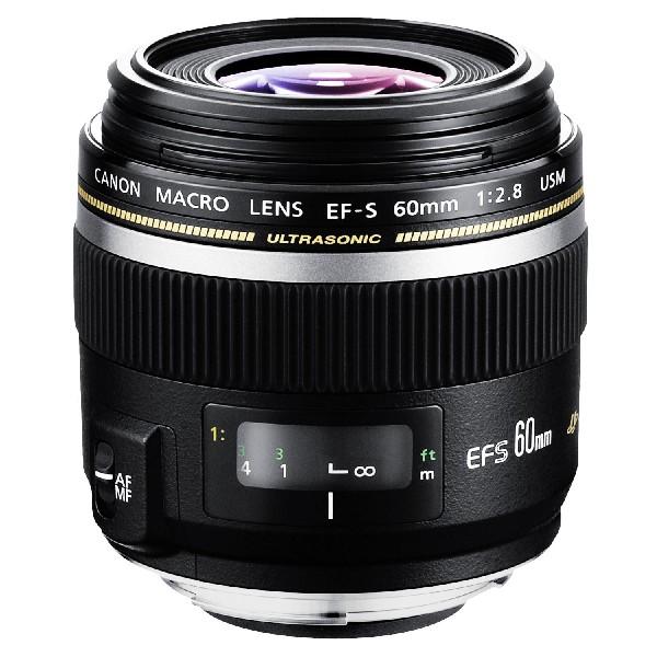 CANON EF-S 60mm f/2.8 Macro USM - Zoomobjektiv(Canon EF-S-Mount, APS-C)