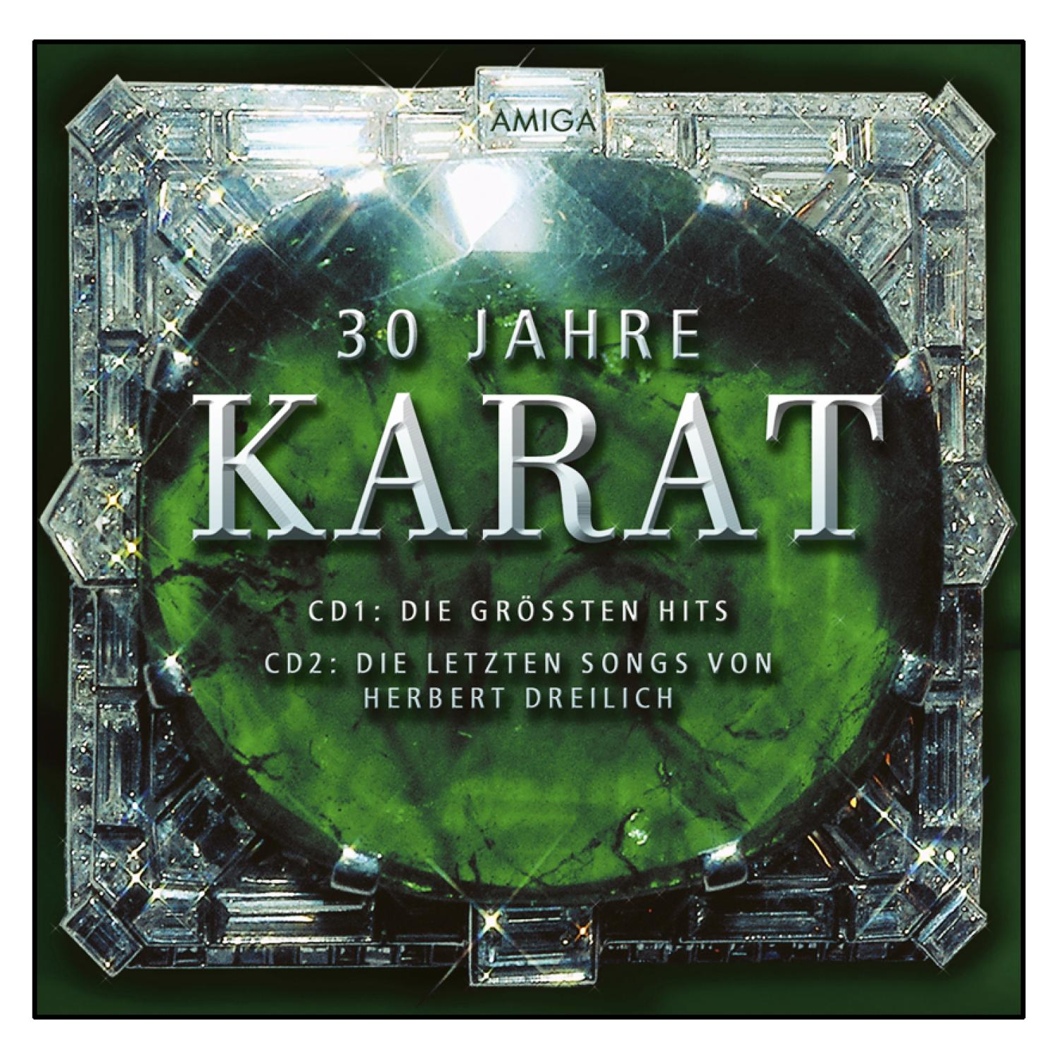 Albumcover: Ein großer grüner Kreis mit Text, umgeben von einer rautenartigen Struktur.