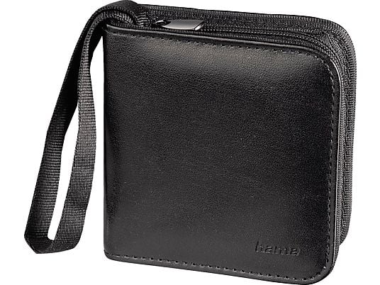 HAMA Speicherkarten-Tasche - Kapazität: 12 SD Karten- Schwarz (Schwarz)