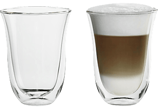 DE-LONGHI Tasses à double parois Latte Macchiato - Verres (Transparent)