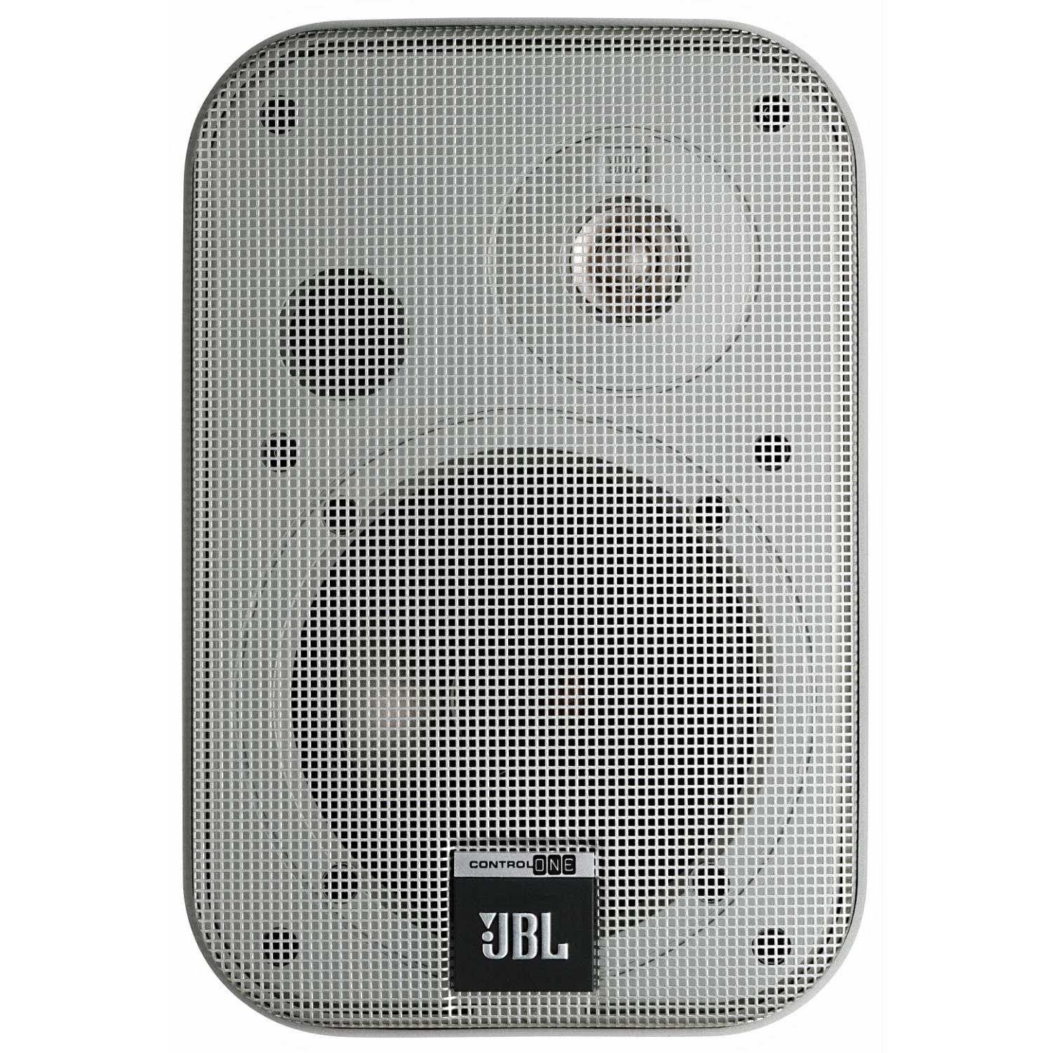Altavoz estéreo JBL Control One, 100W, Plata