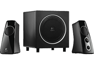 LOGITECH Speaker System Z523 schwarz 980-000321 PC-Lautsprecher