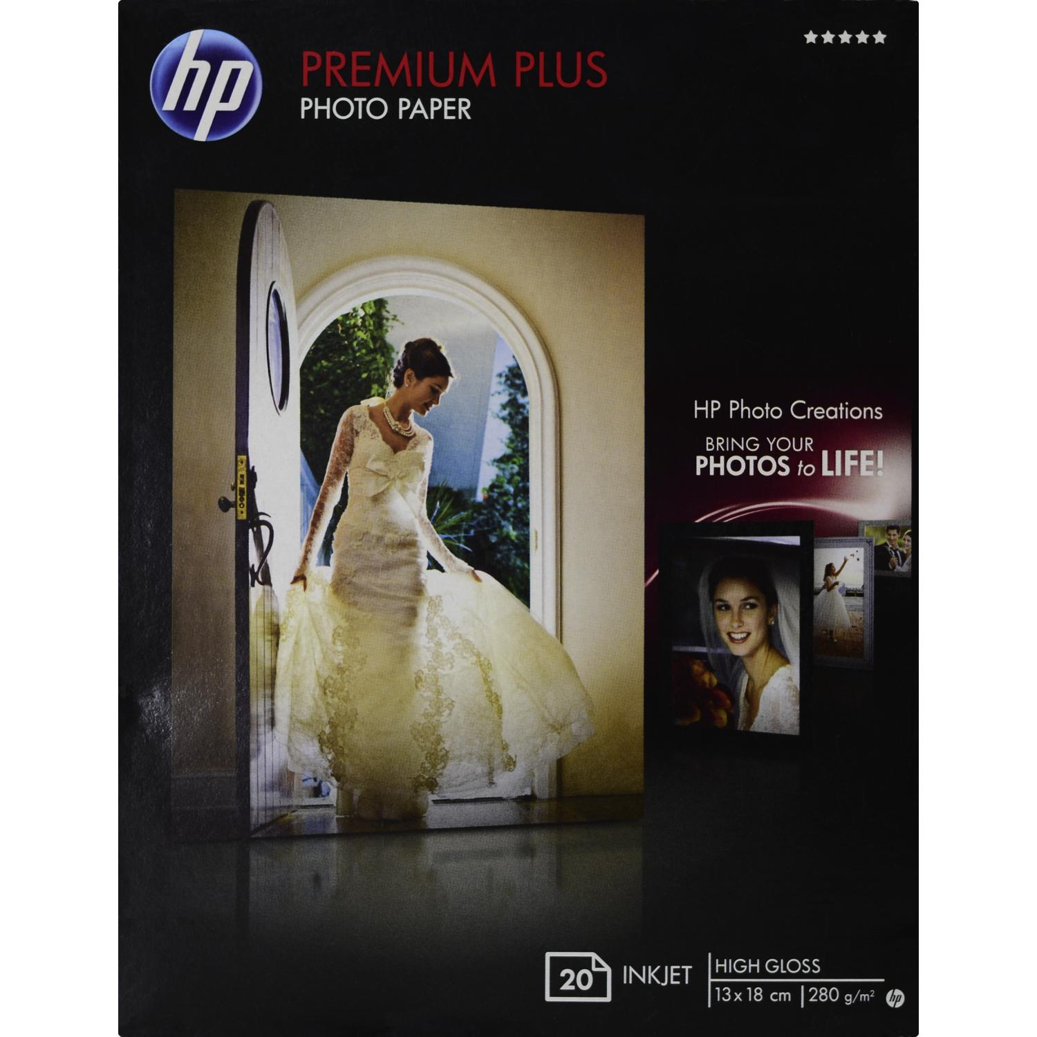 Papel Foto Todos Formatos - Hp, Q 8028 A- PAPER, PHOTO-PREMIUM 10X15