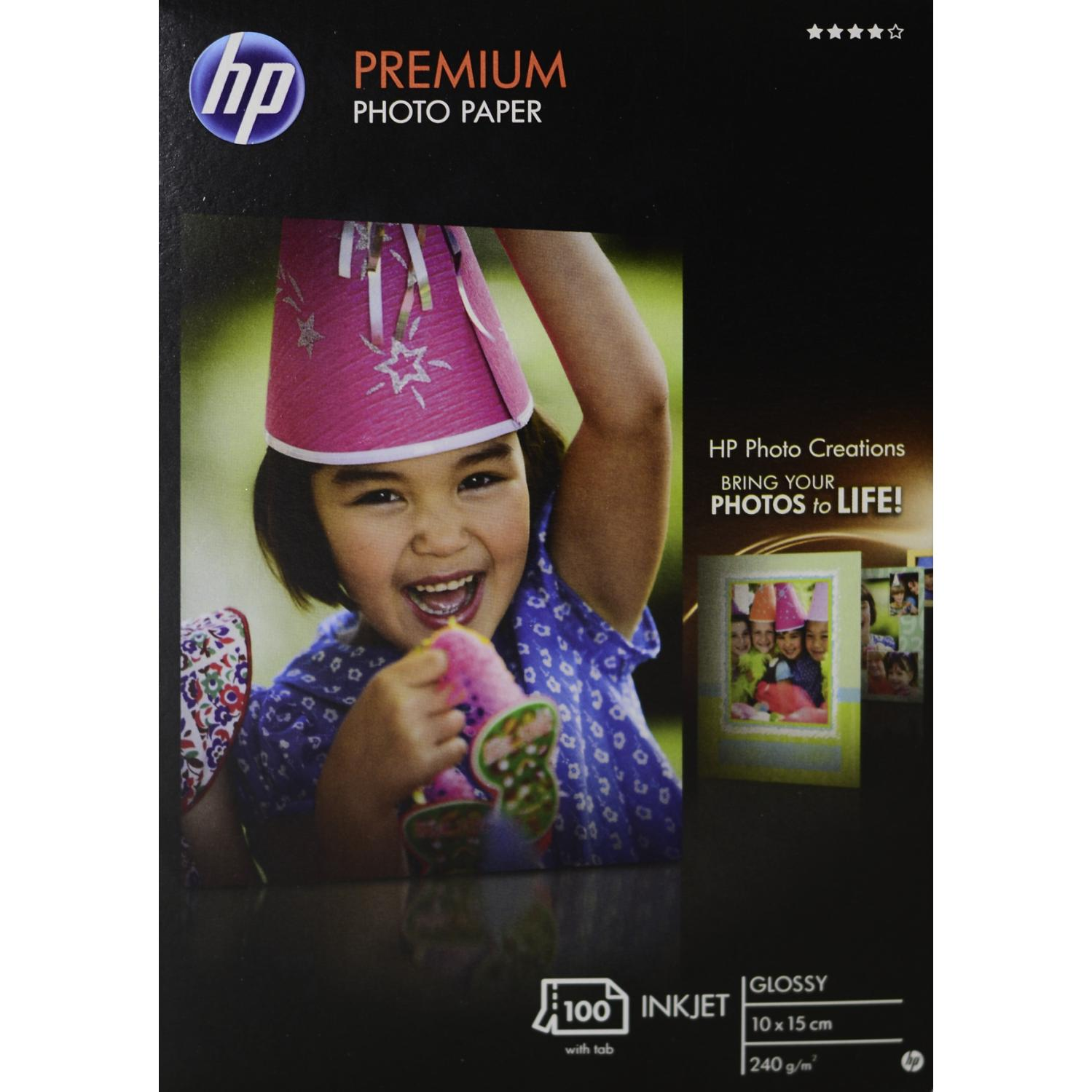 Papel Foto Todos Formatos - HP, Q 8032 A-PAPER/PHOTO-PREMIUM 10X15