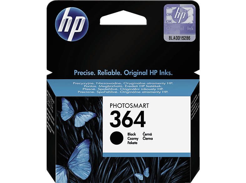 HP 364 Tintenpatrone (CB316EE) Schwarz