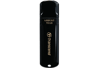 TRANSCEND JetFlash 700, 16Go, noir - Clé USB  (16 GB, Noir)