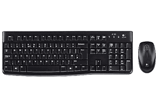 LOGITECH MK120 USB Kablolu Tam Boyutlu Türkçe Q Klavye Mouse Seti  - Siyah_1